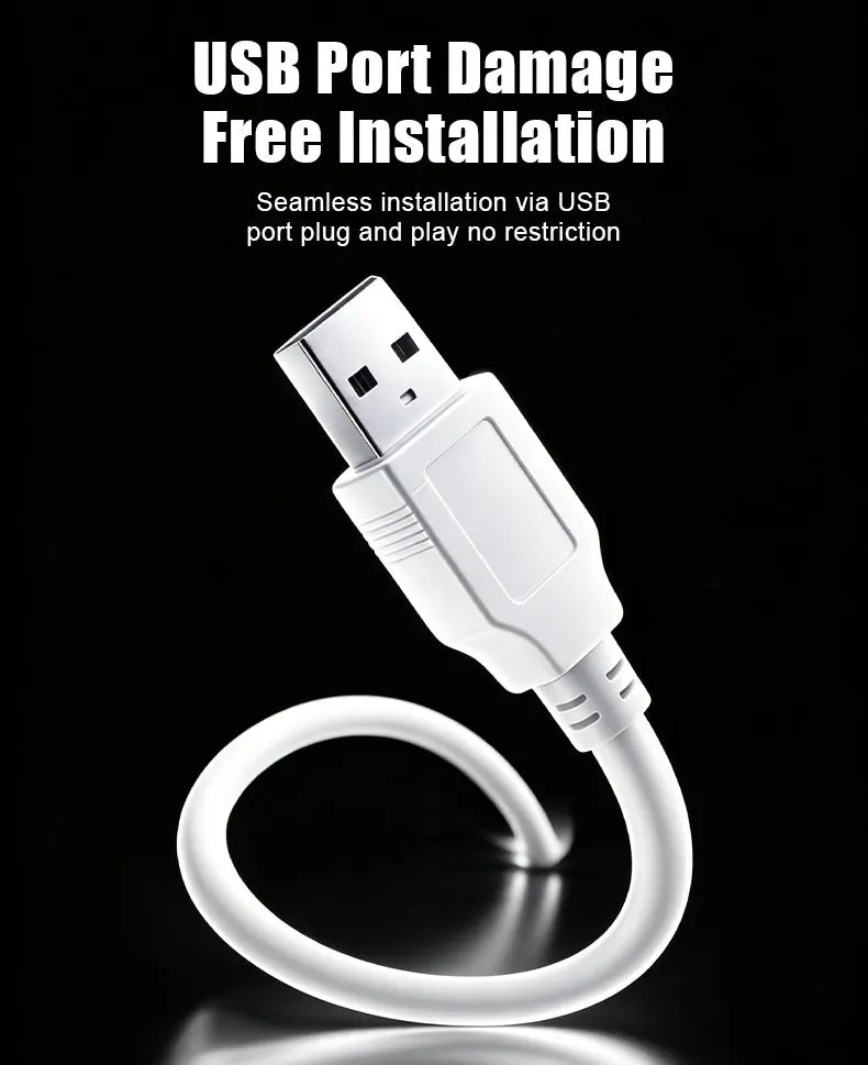 Explosive USB Starry Sky Projection Light for Car Interior, Home, Bedroom, Nightlight, Romantic Galaxy Atmosphere Light
