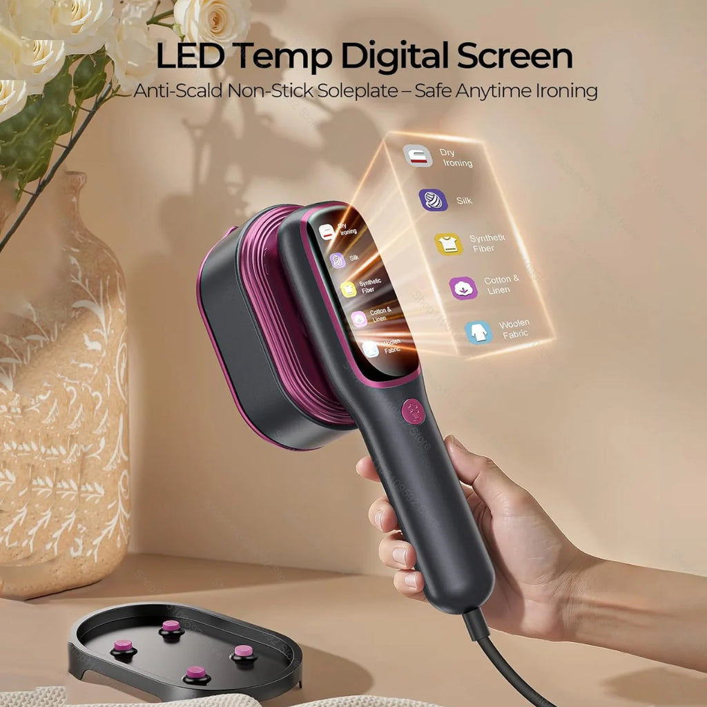 Portable Steamer Iron Steam Hanging Iron Professional Handheld 1200W Household Heating Portable Garment Steamer Clothing Surface
