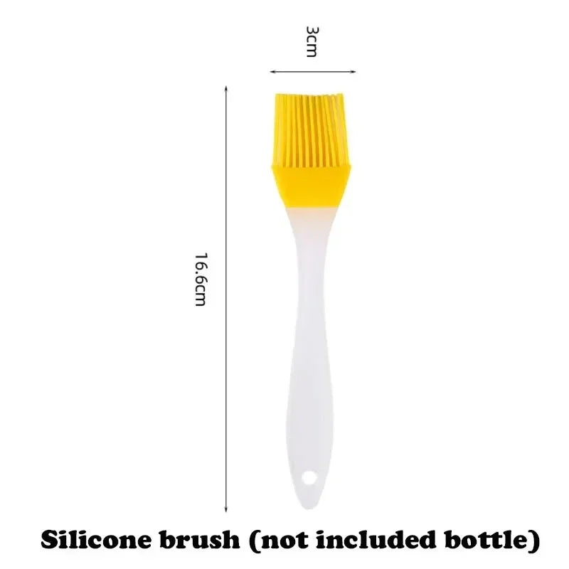 Kitchen Oils Spray Olive Oil Cruet Spray  Home Kitchen Air Fryer Spray Camping BBQ Cooking Plastic Oil Bottle  200/300ml/500ml