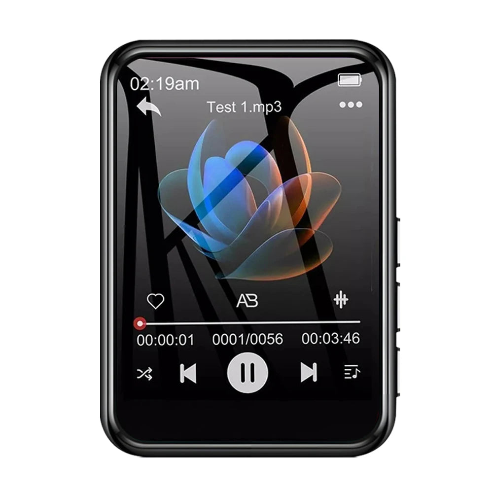 2.4 Inch Touch Screen MP3 Player with Bluetooth 5.4 HiFi Sound Built-in Speaker E-book Reader Music Walkman for Sports And Travel