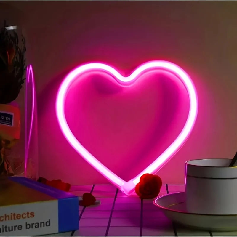 Butterfly Love LED Neon Light , Girl's Room Birthday Christmas Wedding Party Light, Valentine's Day Gift,USB/Battery Powered