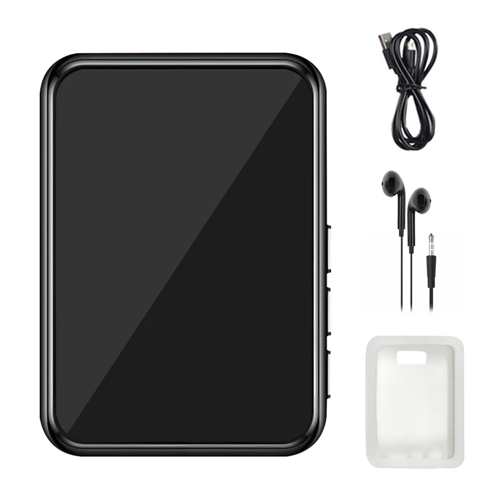 2.4 Inch Touch Screen MP3 Player with Bluetooth 5.4 HiFi Sound Built-in Speaker E-book Reader Music Walkman for Sports And Travel